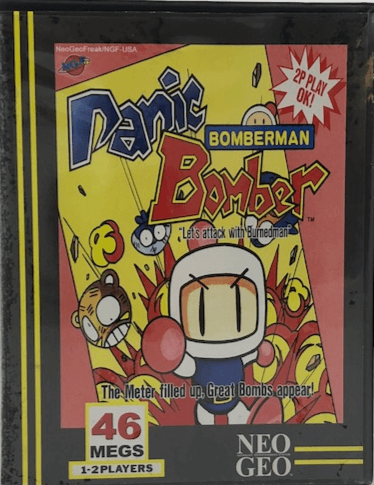 Bomberman: Panic Bomber box art for Neo Geo